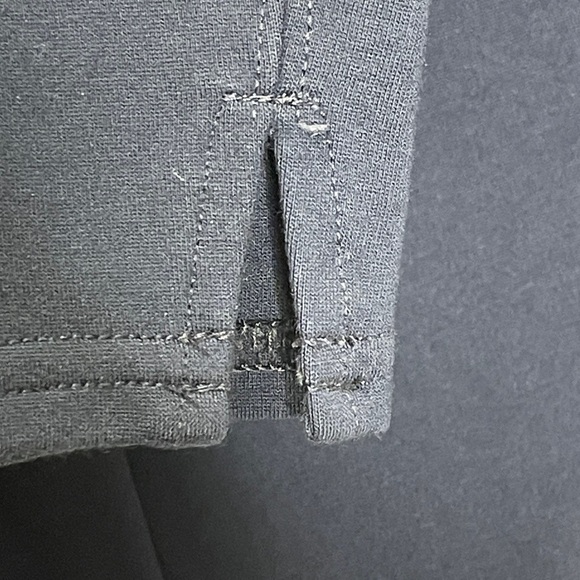 SPANX Ankle Length Ponte Legging Navy Blue Sz 3X Tall 20262T - Picture 3 of 6